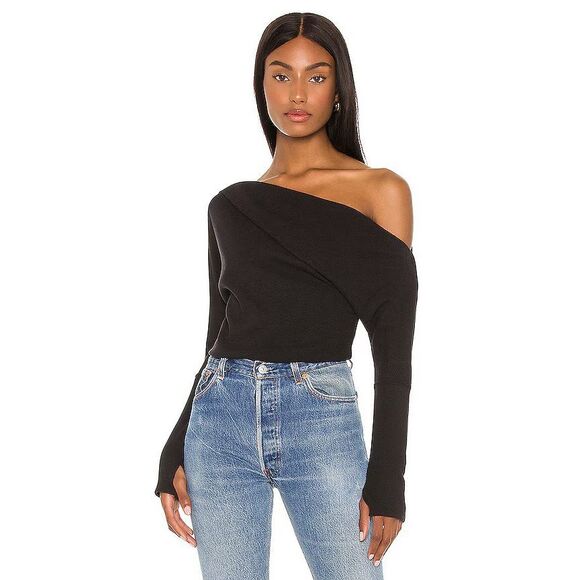 Free People Tops - NWT Free People Fuji Thermal Top Long Sleeve Street Wear Casual Boho Size Small